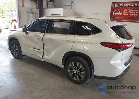 2022 Toyota Highlander Xle from USA, damaged, VIN 5TDGZRAH4NS140781